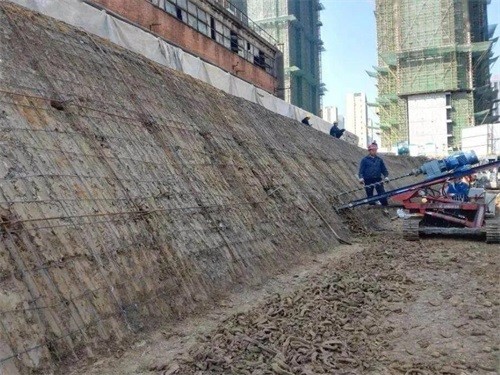 岳阳楼建筑边坡支护